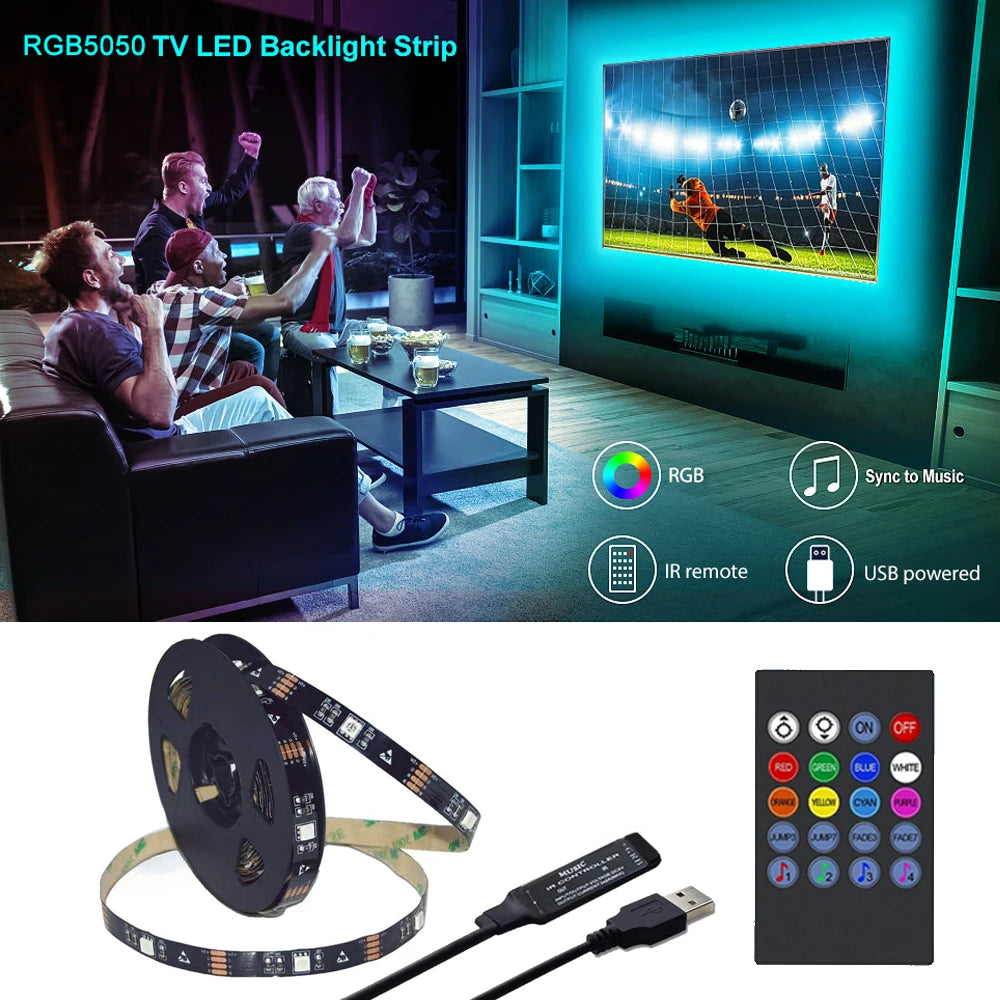 RGB LED TV Backlight Music Sync